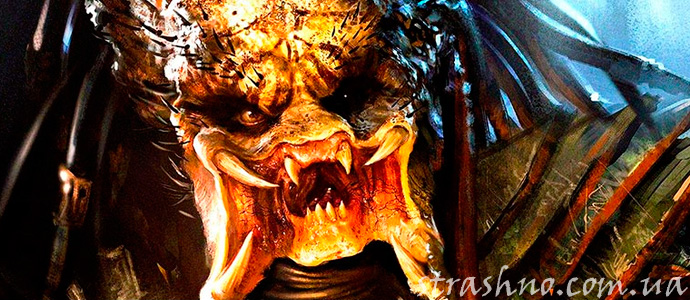 кадр из фильма ужаса Хищник