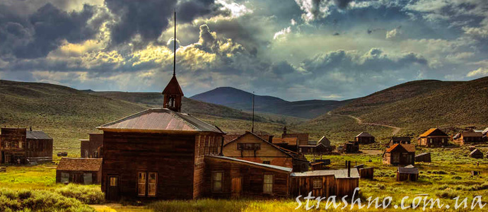 американский опустевший город