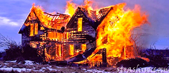 мистическая история о предсказанном пожаре