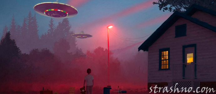 история о мистическом шаре в ночном небе