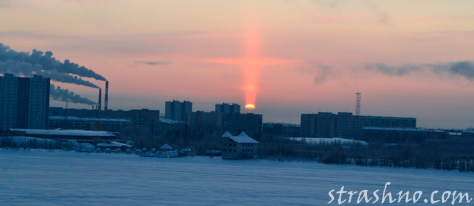 мистическая история о чудесном знаке на солнце в день Пасхи