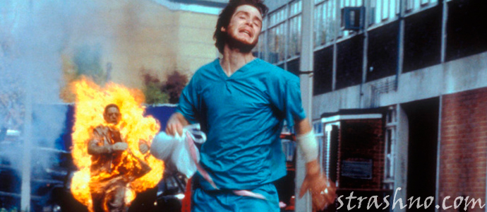 кадр из хоррора 28 лет спустя