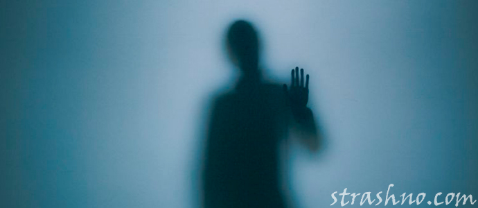 страшная тень в ночной комнате