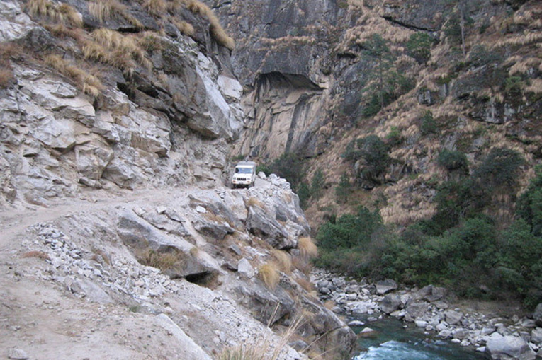 Гималайская дорога в Непале