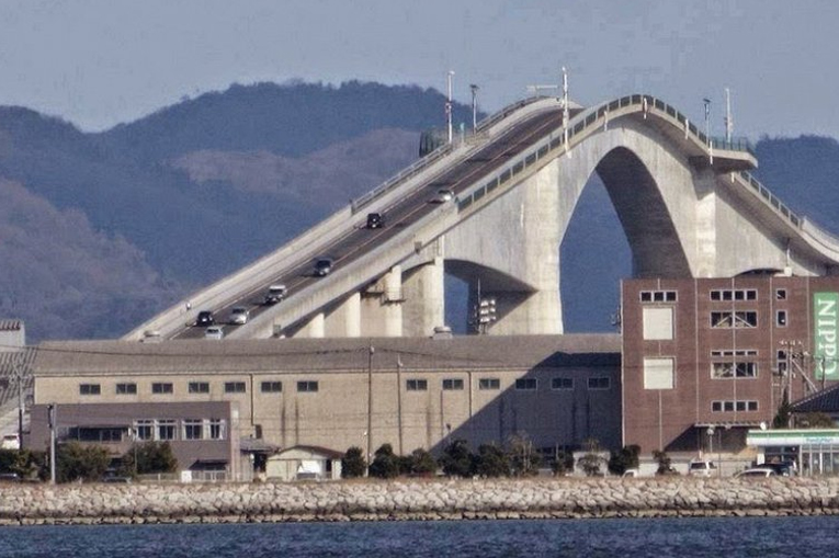 Мост Эшима Охаси Япония