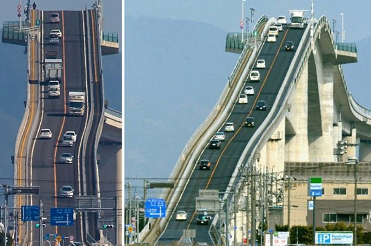 опасный мост в Японии