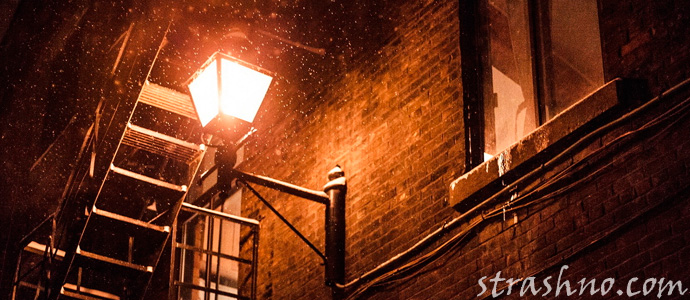 мистика на ночной лестнице