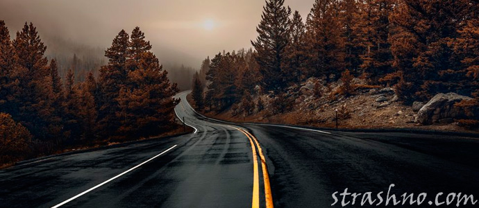 история о призраке на дороге
