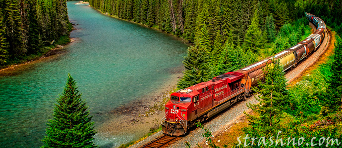 железная дорога Канады