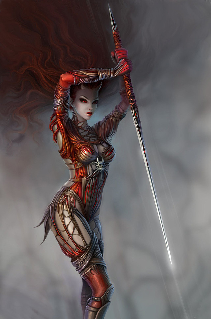 Демоническая воительница