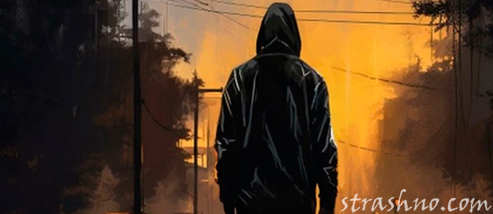 темный силуэт