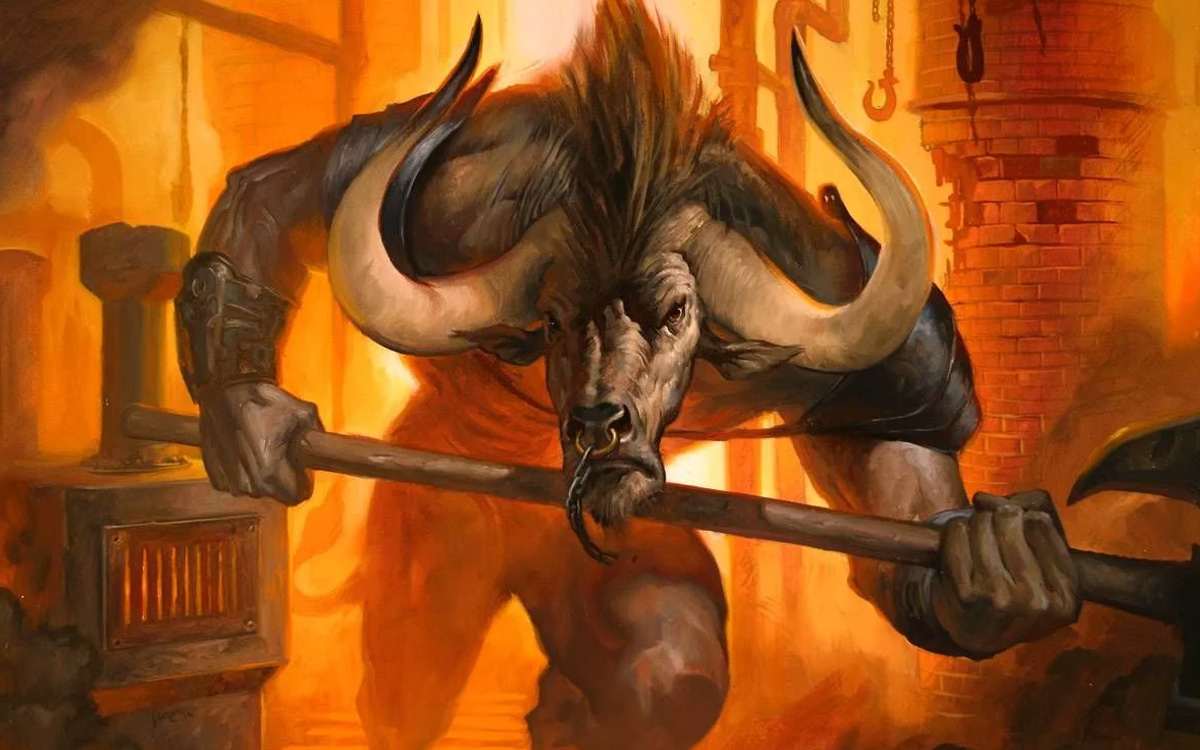 мифическое существо минотавр