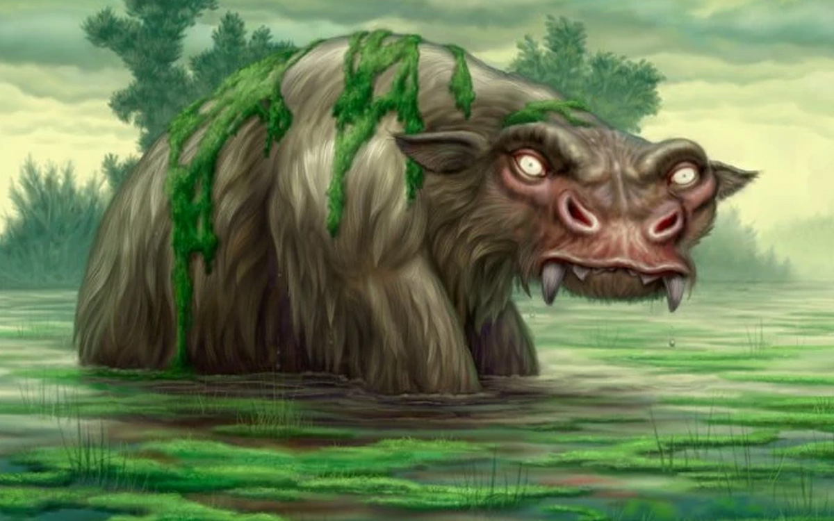 мифическое существо буньип