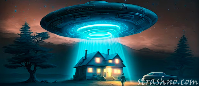 инопланетяне над домом