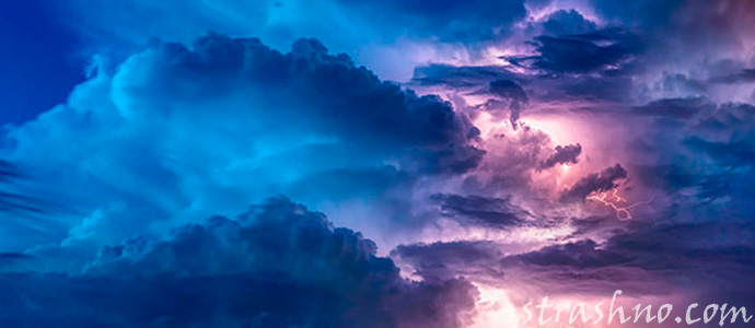 души умерших людей на небесах