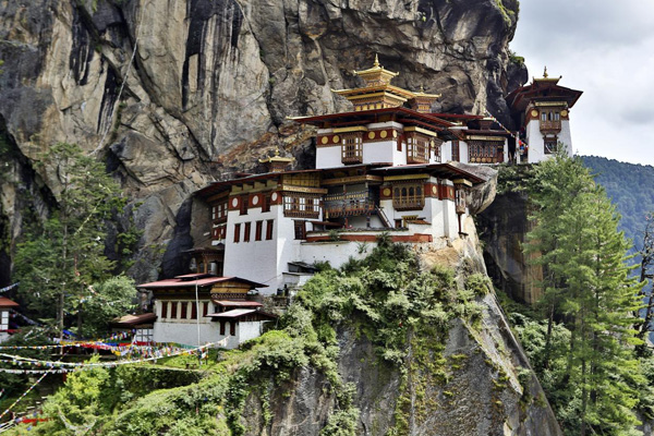 Монастырь в Бутане