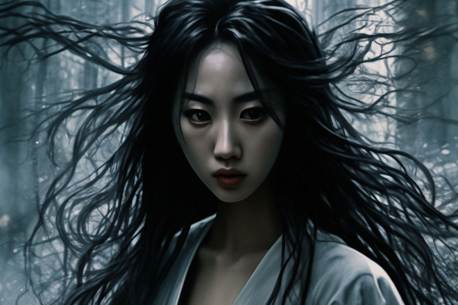 демон с японской мифологии