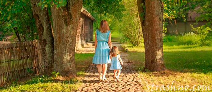 мама с ребенком