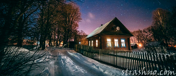 деревенский дом