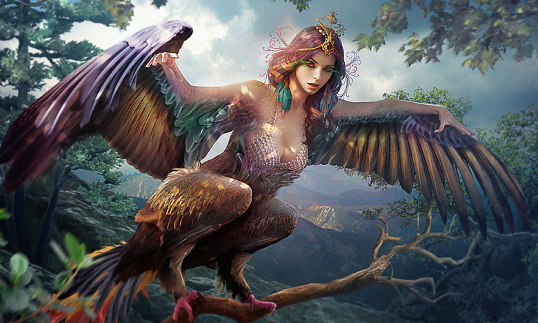 птица сирин