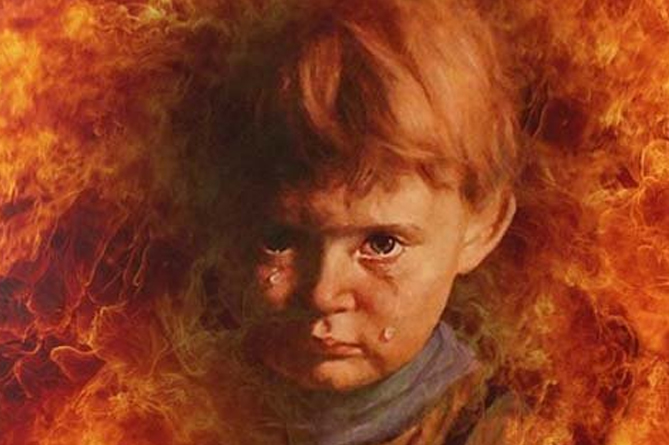 картина Картина Плачущий мальчик