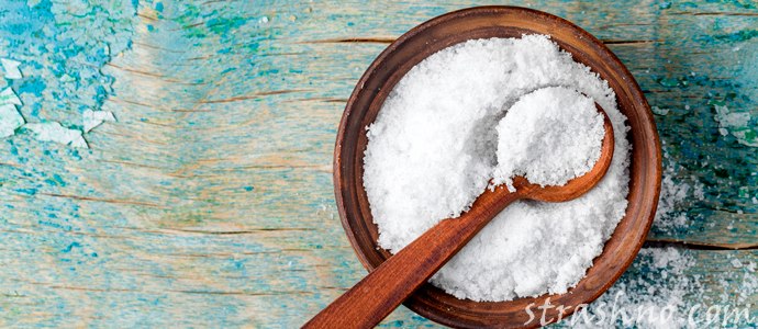 очищение дома соленой водой