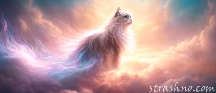 душа умершей кошки