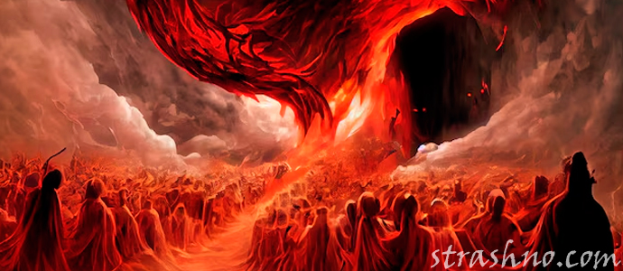душа у ворот ада