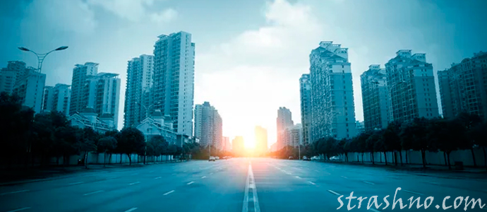 приснился пустой город
